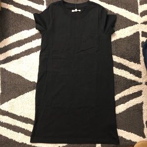 Madewell Black Tee Dress